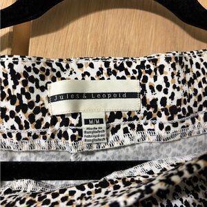 Jules & Leopold Animal Print Skirt